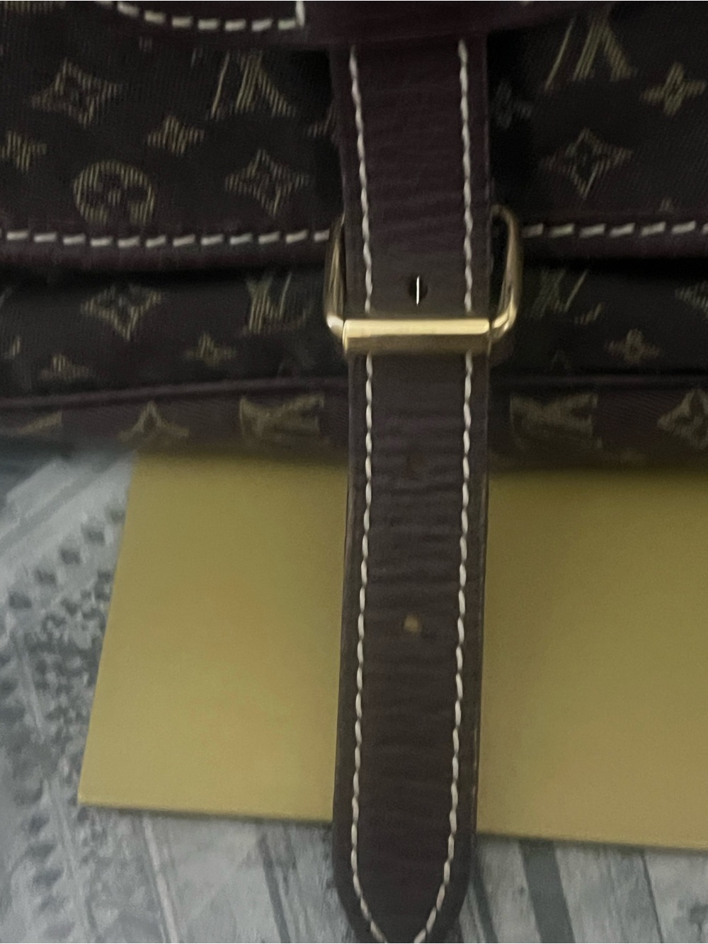 Louis Vuitton Brown Monogram Adjustable Strap Crossbody mini Lin Samur 25 - Picture 6 of 16
